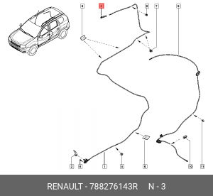 Renault Kaptur 2016> 788276143R RENAULT