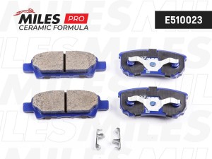 Колодки тормозные задние (Смесь CERAMIC серия PRO) MITSUBISHI LANCER IX 03OUTLAN E510023 MILES