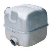 Бочка глушителя euro 1 / 94-144 L=544 mm 45663 HOBI