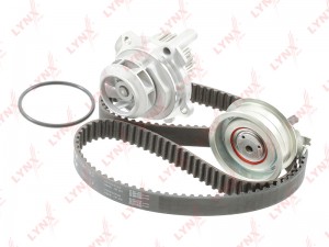 Комплект ГРМ VW Golf,Jetta,Bora AUDI A3,A4 SKODA Octavia (1.8/1.8 T) (с помпой)  PW1075 LYNXAUTO