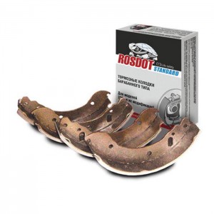 Торм. Колодки б/т РосДот СТАНДАРТ 3302 (по 3 шт.) 411009030 ROSDOT