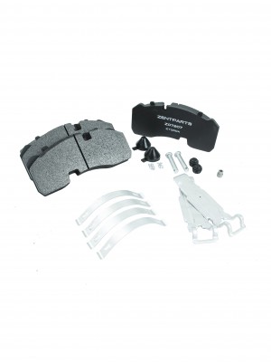 колодки дисковые! 29165 210x92.5x30.отв. датч5мм BPW (05/03>) KNORR SB374 Z07207 ZENTPARTS