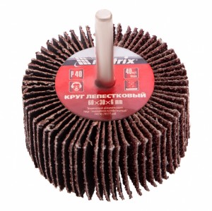 Круг лепестковый радиальный 60х30мм Р40 MATRIX 74120 MATRIX