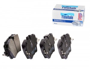 Колодки перед. дисковые  BMW 1(F40:F52)  2(А45)  3(G20 G21)  5(G30)  X1(F48)  X3 V1156 FINWHALE