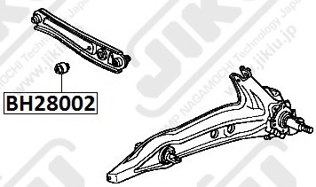 Сайлентблок  HONDA Civic Jan 87 Jan 12 BH28002 BH28002 JIKIU