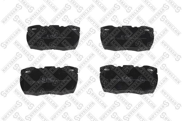 колодки дисковые передние! с антискрип. пл.\ Land Rover Defender 90-130 2.5-3.9/ 277-010B-SX STELLOX