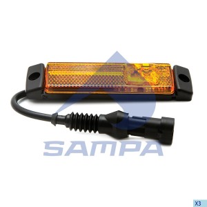 Плафон DAF CF75,85,XF105 освещения двери SAMPA 052.308 SAMPA