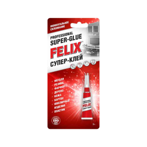 Клей супер "FELIX" (3 г) 411040065 FELIX
