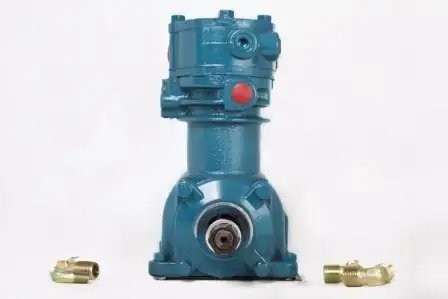 компрессор! в сборе со шкивом, 270 л/мин, плоская голова\ МАЗ 5336-3509012-10 AVTOMAGNAT