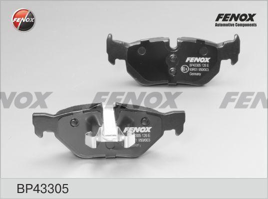 Колодки тормозные дисковые BMW (E87) 04- BP43305 FENOX