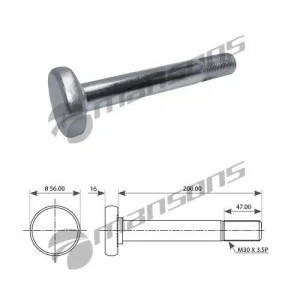 Болт рессоры M30 M30x3,5x200мм, BPW 0334105030 TRS4731 MANSONS