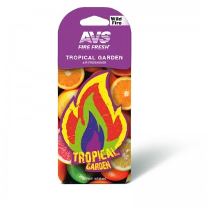 ароматизатор! fire fresh аром. tropical garden/ тропический сад бумажные\ A78546S AVS