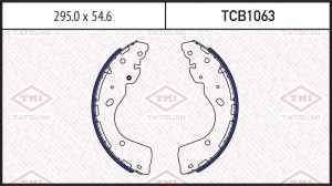 Колодки тормозные барабанные NISSAN Navara 05- TCB1063 TCB1063 TATSUMI