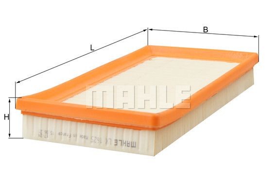 Фильтр воздушный KIA Rio (00-) MAHLE LX1625 MAHLE KNECHT
