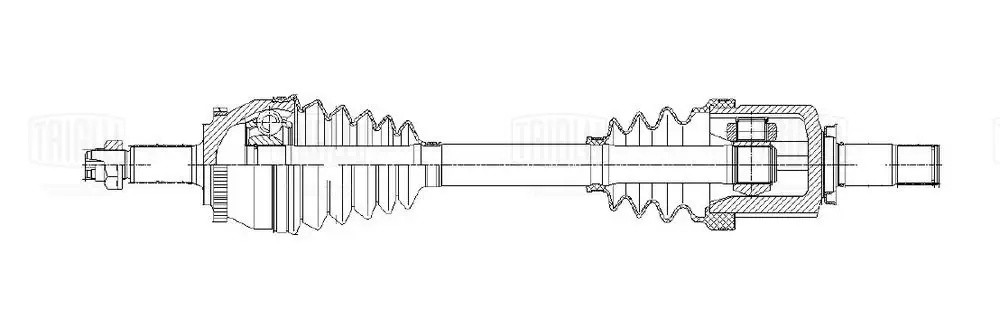 Привод Geely Atlas (16-) 1.8i/2.4i AT 2WD/4WD (перед. лев.) (AR 1204) AR 1204 TRIALLI