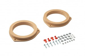 Проставочные кольца МДФ под динамики 13" ВАЗ Vesta, ВАЗ Largus, Xray (с крепежом LECAR000060613 LECAR