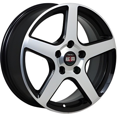 Alcasta M62 16.0 / 6.5J PCD 5x114.30 ET 43.00 ЦО 67.10 Литой / Черный с полирова 9320086 ALCASTA