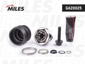 ШРУС наружный AUDI A3/VW G5/PASSAT/TOURAN/CADDY/SKODA OCTAVIA 1.4-2.0 03- (GKN 3 GA20025 MILES