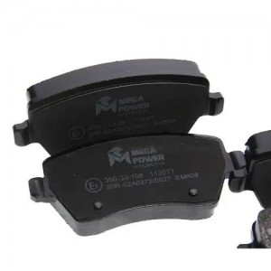 Колодки тормозные NISSAN Micra (03-),Note (E11) (06-) RENAULT Clio (05-) передни 350-33-108 MEGA POWER