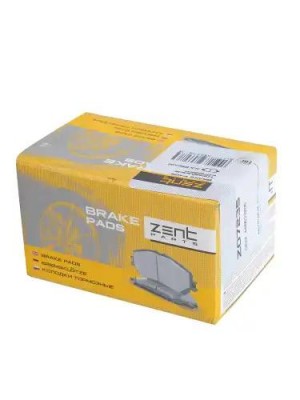 колодки дисковые задние Z07235 ZENTPARTS