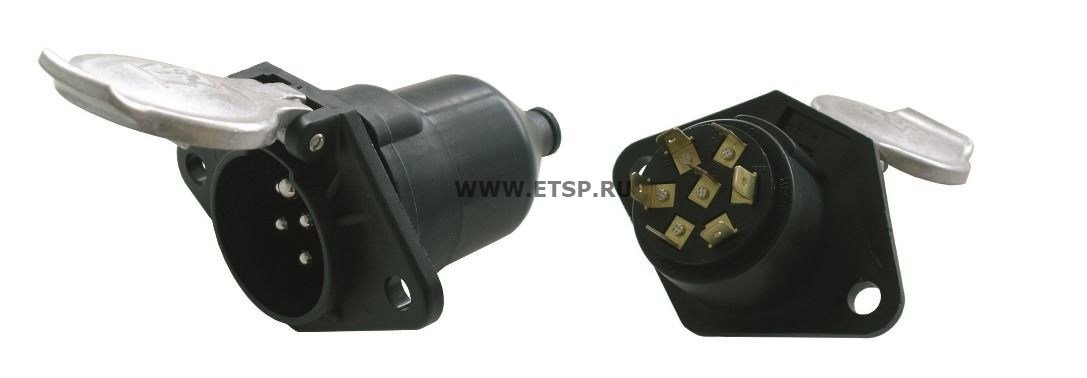 Розетка 7 полюсов (type N) под контакты 611520 VIGNAL SYSTEMS