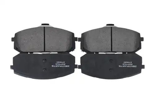 колодки тор. диск. перед.! с антиск. пл Hyundai Elantra VII 1.6/2.0 20> Z07743 ZENTPARTS