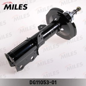Амортизатор передний левый TOYOTA COROLLA 02- (D отверстия под стойку стабилизат DG11053-01 MILES