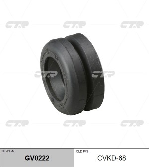 Отбойник амортизатора OPEL Astra F,Corsa B,C,Tigra A,B заднего (1шт.) CTR GV0222 CTR
