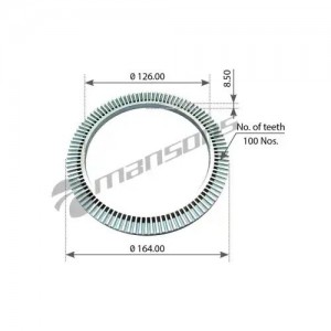 Кольцо АБС SCANIA P,R series MANSONS 100.048 MANSONS