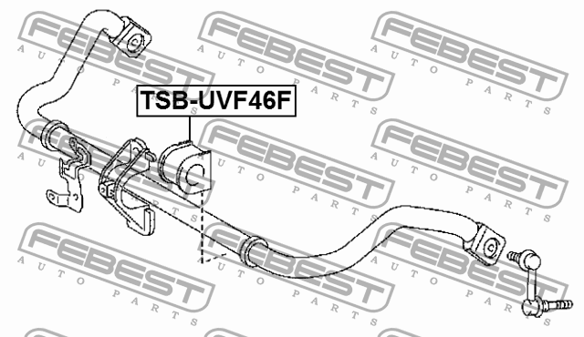 LEXUS LS460/460L TSB-UVF46F FEBEST