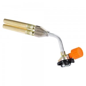Горелка газовая на баллон (ручн.поджиг) 2 сопла D12*102 мм ADGT009 AIRLINE