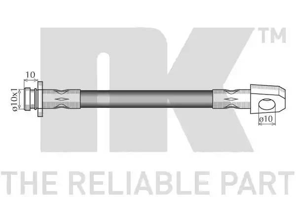 болт крепления бампера 853020 NK