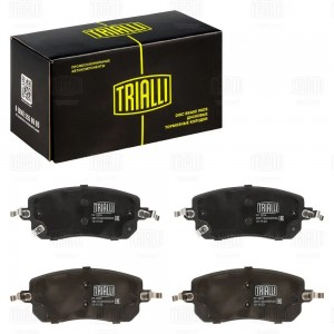 Колодки тормозные дисковые передние 2WD PF2204 TRIALLI