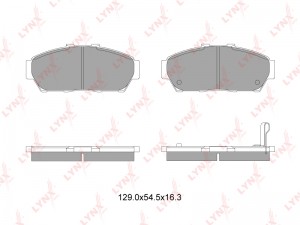 Колодки тормозные передние подходит для HONDA Integra 1.6 93 / 1.8 93-01 BD-3433 BD-3433 LYNXAUTO
