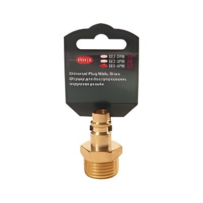 Переходник для компрессора M1/2" быстросъемный штуцер наружная резьба на холдере RFSE24PM ROCK FORCE