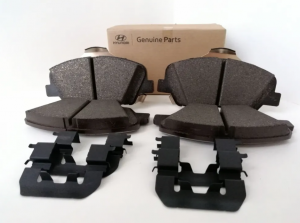 Колодки тормозные HYUNDAI Solaris (11-) KIA Rio (11-) передние (4шт.) OE 58101-4LA00 HYUNDAI KIA