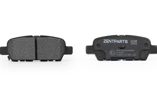 колодки дисковые задние!\ Suzuki Grand Vitara all 09> Z07448 ZENTPARTS
