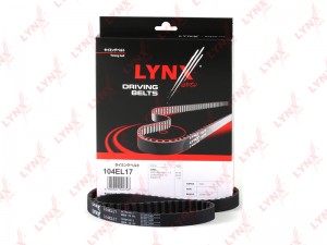 Ремень ГРМ OPEL Corsa A,Kadett,Vectra A (104х17) LYNX 104EL17 LYNXAUTO
