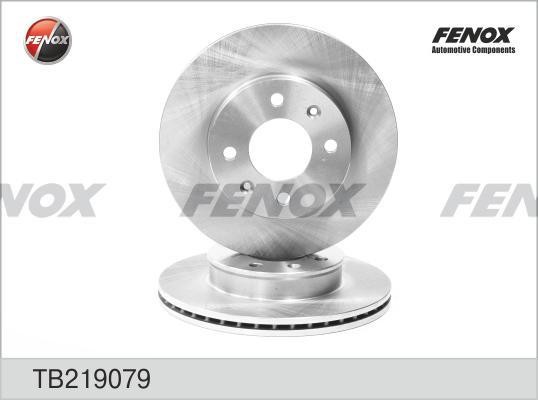 Диск тормозной передний Hyundai Getz 1.5D 01-09 без ABS TB219079 TB219079 FENOX