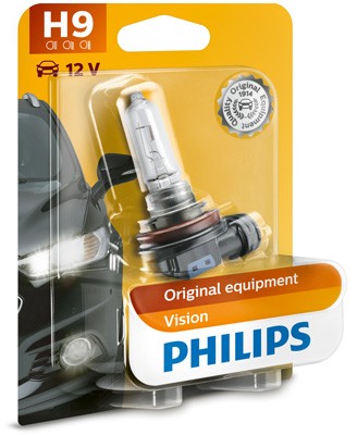 Лампа 12V H9 65W PGJ19-5 блистер (1шт.) PHILIPS 12361B1 PHILIPS