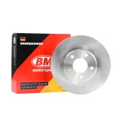 Диск тормозной вентилируемый передний BDV141 CITROEN/PEUGEOT/FIAT C4, C-CROSSER, BDV141 BM MOTORSPORT