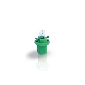 Лампа 12V 2W BAX8.5d зеленый патрон PHILIPS 12600CP PHILIPS