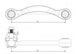 Тяга поперечная Ford -Focus / Volvo S40- V50 / Mazda 3-5 3574 3574 SIDEM