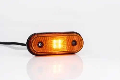 фонарь габаритный! красного цвета, LED 120x46 с проводом 0.5м\ Universal FT020CLED FRISTOM