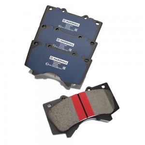 Торм. колодки дисковые передн. PLUS Toyota Land Cruiser 200 07-, Land Cruiser Pr M2624386P MARSHALL
