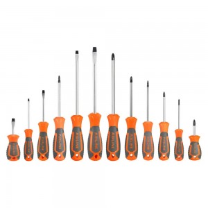 Набор отвёрток (12 предметов) "AIRLINE" (SL3-SL8, PH0-PH2, SQUARE S1-S2) блистер ATAU022 AIRLINE