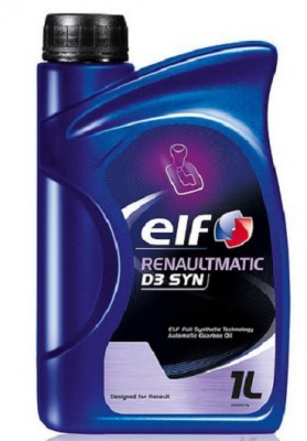 Масло трансмиссионное синтетическое ELF Renaultmatic D3 SYN 1л (156908) 194754 194754 ELF