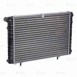 Радиатор охл. для ам ГАЗ 3302 ГАЗель,Соболь (99-) (сборный, алюм.) (LRc 0324) LRC 0324 LUZAR