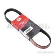 Ремень ВАЗ-2110-2112 генератора 16 клап.GATES 6-PK-745 GATES