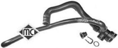 Патрубок VW Passat 5 (97-00) (1.6/1.8) AUDI A4 (94-01) системы охлаждения METALC 09326 METALCAUCHO